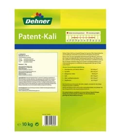 Dehner Patent-Kali, 10 Kg -Garten & Außenbereich 143438 WE DE 001 DehnerPatentKali10kgDuengerDuengemittelKaliMarkenqualitaet