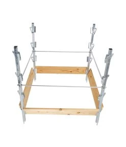 Bellissa Holz-Komposter -Garten & Außenbereich 1607845 WE DE 005 bellissaKomposterHolzMetall90x90x90cm