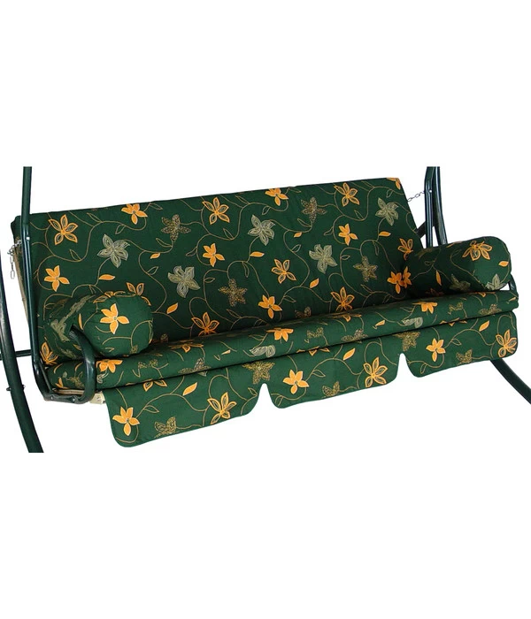 Angerer Schaukelauflage Trend, Design Korfu Grün 1 Angerer Schaukelauflage Trend, Design Korfu Grün