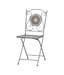 Siena Garden Klappstuhl Felina, Silber