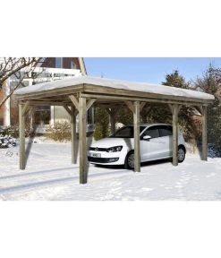 Weka Carport 609, Ca. B325/H240/T622 Cm