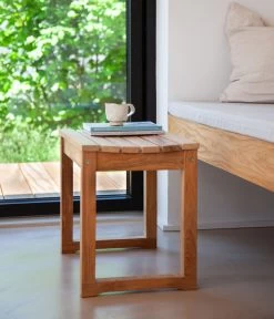 Cinas Gartenhocker Vega -Garten & Außenbereich 2012045 WE MO 003 TeackhockerVega