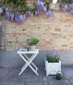 Cinas Tabletttisch, Ca. B60/H65/T40 Cm -Garten & Außenbereich 2012284 WE MO 001 Tabletttisch