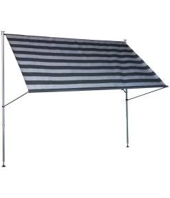 Angerer Klemmmarkise Premium, Gestreift, Ca. B400/H275/T170 Cm