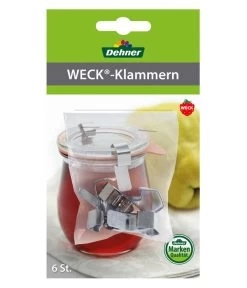 Dehner WECK®-Klammer, 6er-Set