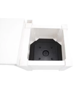 KHW Kunststoff-Gartenbank Berlin -Garten & Außenbereich 2547339 WE FS 004 BankBerlinweiss