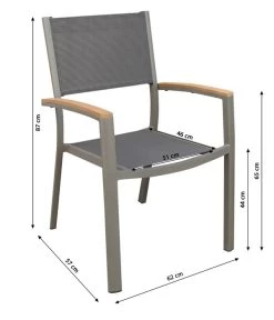 Dehner Stapelstuhl Colmar -Garten & Außenbereich 2779031 WE BG 001 StapelstuhlColmarNeu