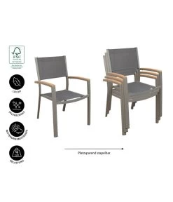 Dehner Stapelstuhl Colmar -Garten & Außenbereich 2779031 WE IG 001 StapelstuhlColmarNeu