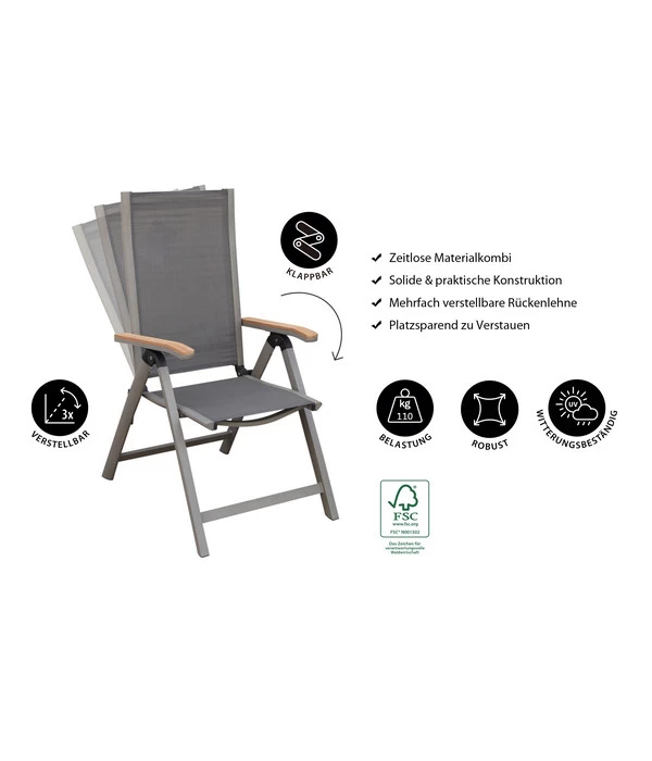 Dehner Klappstuhl Colmar 4 Dehner Klappstuhl Colmar – Bild 4