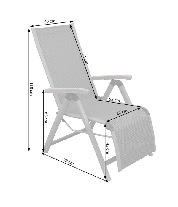 Dehner Relaxsessel Colmar 4 Dehner Relaxsessel Colmar – Bild 4