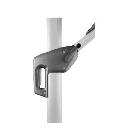 Schneider Premium Ampelschirm Monaco, Granitgrau, Quadratisch, Ca. B300/T300 Cm -Garten & Außenbereich 2887982 WE DE 006 SchirmMOnaco300x300