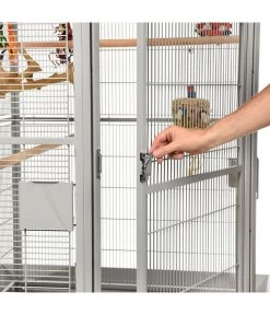 Montana Vogelvoliere Denver II, Platinum -Garten & Außenbereich 3039476 WE DE 002 NEUPPVoliereDenver2Platinum