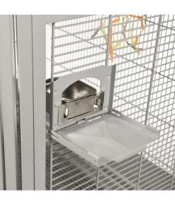 Montana Vogelvoliere Denver II, Platinum -Garten & Außenbereich 3039476 WE DE 008 NEUPPVoliereDenver2Platinum