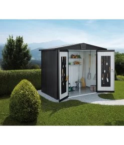 Titelseite -Garten & Außenbereich 3661279 WE MO 001 BiohortGeraetehaus3quarzgrau