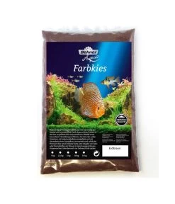 Dehner Aqua Premium Farbkies Erdbraun, 0,4-0,8 Mm