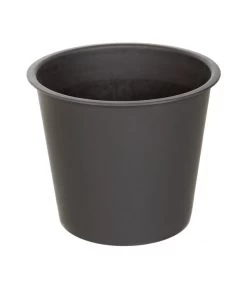 Kunststoff-Einsatz, Rund, Schwarz