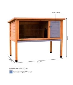 Trixie Nagerheim "Natura VI" -Garten & Außenbereich 3866852 WE BG 001 TrixieKleintierstallNagerheim o HasenMG