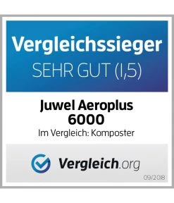 JUWEL® Komposter Aeroplus 6000, 600 L -Garten & Außenbereich 3956539 WE DE 001 AeroplusTestsieger2018
