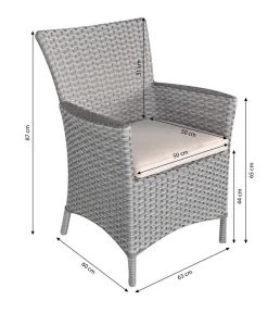 Dehner Geflechtsessel Salzburg -Garten & Außenbereich 4038154 WE FS 001 FlechtsesselSalzburg