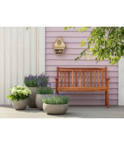 Dehner Leichtbeton-Schale Balloon Stone, Grau -Garten & Außenbereich 4058046 4058087 4057972 WE MO 005 DehnerLeichtbetonTopfPflanztopfPflanzvase