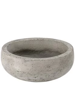 Dehner Leichtbeton-Schale Balloon Stone, Grau