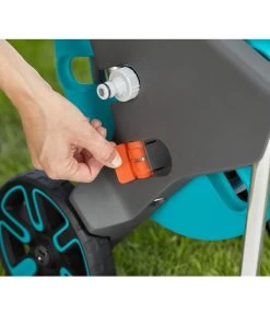 GARDENA Schlauchwagen CleverRoll M -Garten & Außenbereich 4058566 WE DE 003 GARDENASchlauchwagenAquaRollM