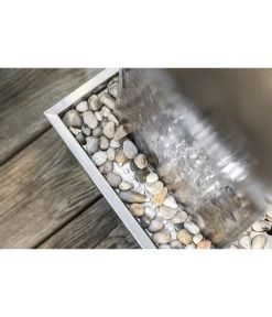 Dehner Edelstahl-Gartenbrunnen Curve, Ca. H108 Cm -Garten & Außenbereich 4071569 WE DE 004 DehnerEdelstahlGartenbrunnenCurveOutdoorbrunnenTerrassenbrunnen