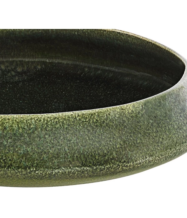 Dehner Keramik-Schale Linn, Rund, Dunkelgrün, Ca. Ø34 Cm 3 Dehner Keramik-Schale Linn, Rund, Dunkelgrün, Ca. Ø34 Cm – Bild 3