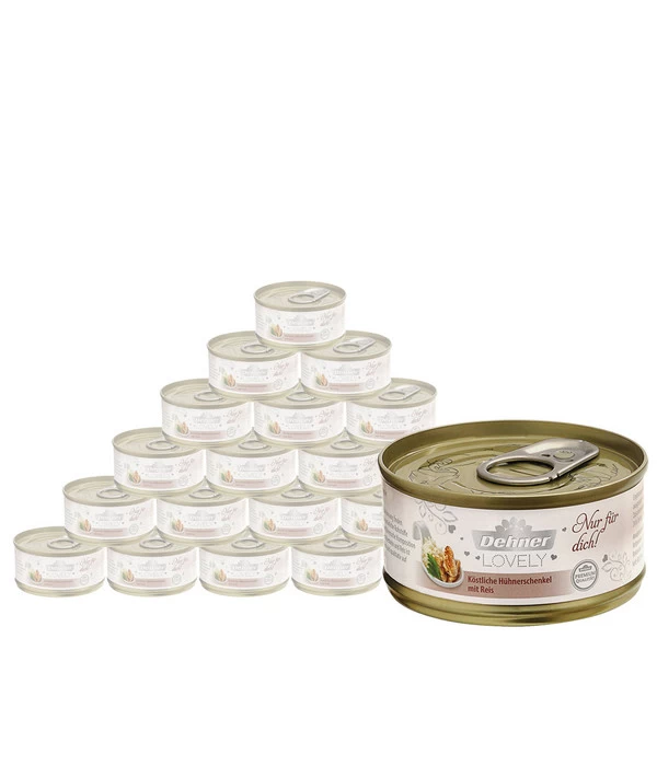 Dehner Premium Lovely Nassfutter Für Katzen Nur Für Dich! 1 Dehner Premium Lovely Nassfutter Für Katzen Nur Für Dich!