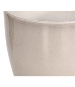 Dehner Keramik-Übertopf Lina, Rund -Garten & Außenbereich 4106043 PR DE 001 4106035 4106100 4106142 4106183 4106316 4106357 4106373 4106399 TopfLinaGrauDehnerExpressHerzig