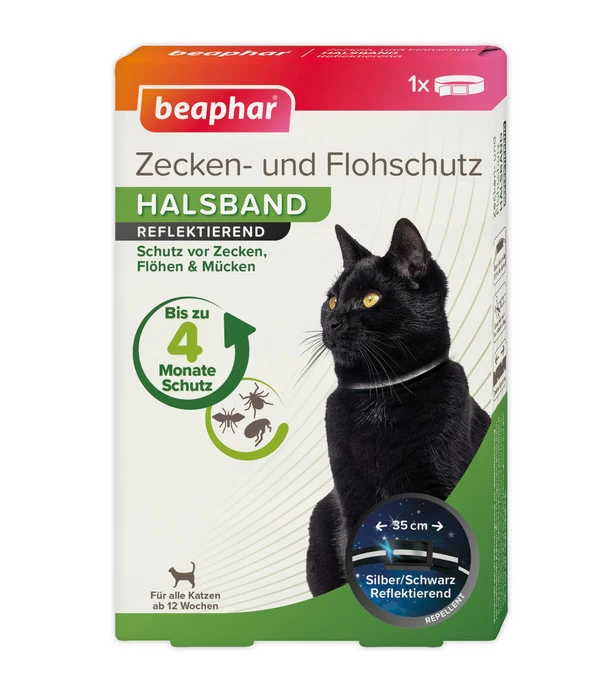 Beaphar Zecken- Und Flohschutzband Für Katzen, 35 Cm 1 Beaphar Zecken- Und Flohschutzband Für Katzen, 35 Cm