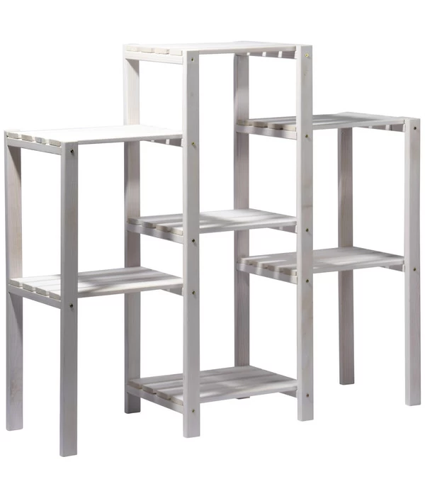 Dobar Blumenregal 7-flächig, 31 X 97 X 87 Cm, Weiß 1 Dobar Blumenregal 7-flächig, 31 X 97 X 87 Cm, Weiß
