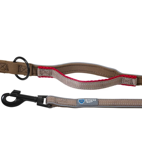 ArmoredTech® Hundeleine Dog Control, Mocca 2 ArmoredTech® Hundeleine Dog Control, Mocca – Bild 2