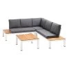 Dehner Aluminium-Lounge Malibu, 2-teilig