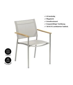 Dehner Premium Stapelstuhl Toulouse -Garten & Außenbereich 4209946 WE IG 001 DehnerPremiumStapelstuhlToulouse