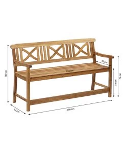 Dehner Gartenbank Malmoe -Garten & Außenbereich 4223186 WE BG 001 DehnerParkbankMalmoe