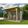 Weka Gartenlaube 657 Gr. 1, Mit Rück- & Seitenwände