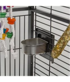 Montana Vogelvoliere Arkansas II, Ca. B204/H194/T100 Cm -Garten & Außenbereich 4315495 WE DE 003 NEU PP VoliereArkansasDunkelgrauHoehe194cm