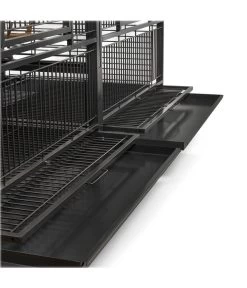 Montana Vogelvoliere Arkansas II, Ca. B204/H194/T100 Cm -Garten & Außenbereich 4315495 WE DE 006 NEU PP VoliereArkansasDunkelgrauHoehe194cm