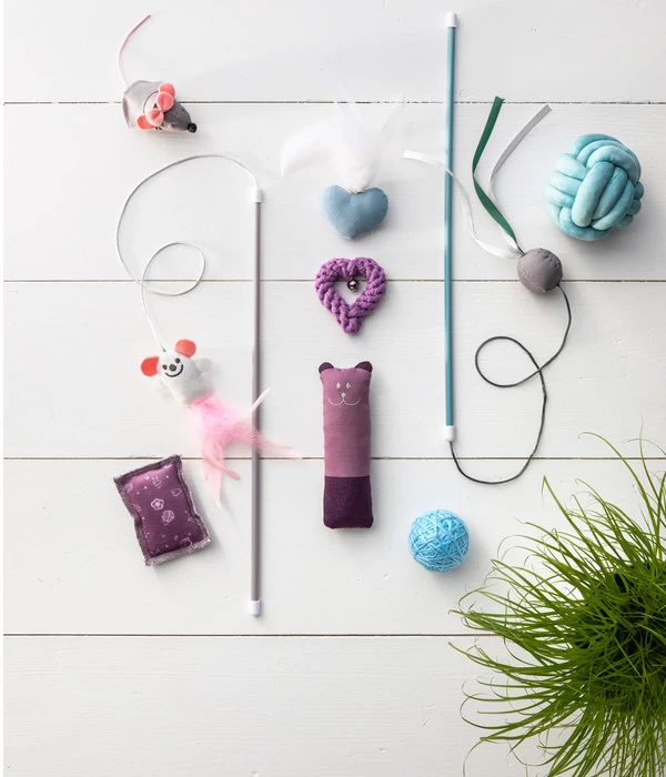 Dehner Premium Lovely Katzenspielzeug Vergnügliches Spiel 2 Dehner Premium Lovely Katzenspielzeug Vergnügliches Spiel – Bild 2