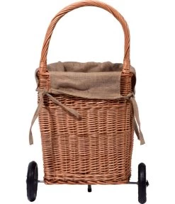 Dobar Kaminholzwagen, Ca. B45/H93/T43 Cm -Garten & Außenbereich 4364444 WE DE 003 dobarKaminholzwagen