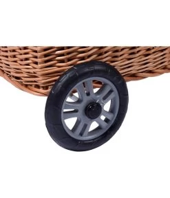 Dobar Kaminholzwagen, Ca. B45/H93/T43 Cm -Garten & Außenbereich 4364444 WE DE 005 dobarKaminholzwagen