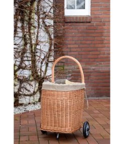 Dobar Kaminholzwagen, Ca. B45/H93/T43 Cm -Garten & Außenbereich 4364444 WE MO 003 dobarKaminholzwagen