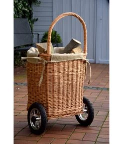 Dobar Premium Kaminholzwagen, Ca. B45/H93/T43 Cm -Garten & Außenbereich 4364451 WE MO 003 dobarPremiumKaminholzwagen