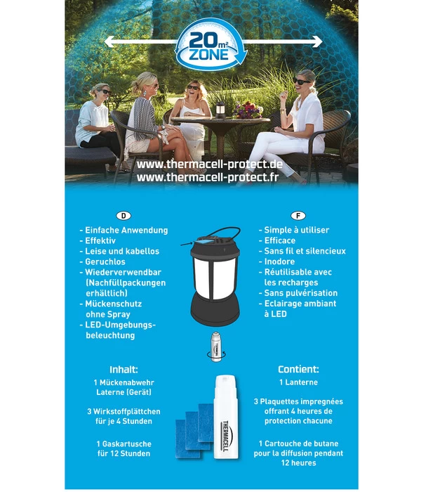 Thermacell Mückenabwehr Laterne 2 Thermacell Mückenabwehr Laterne – Bild 2