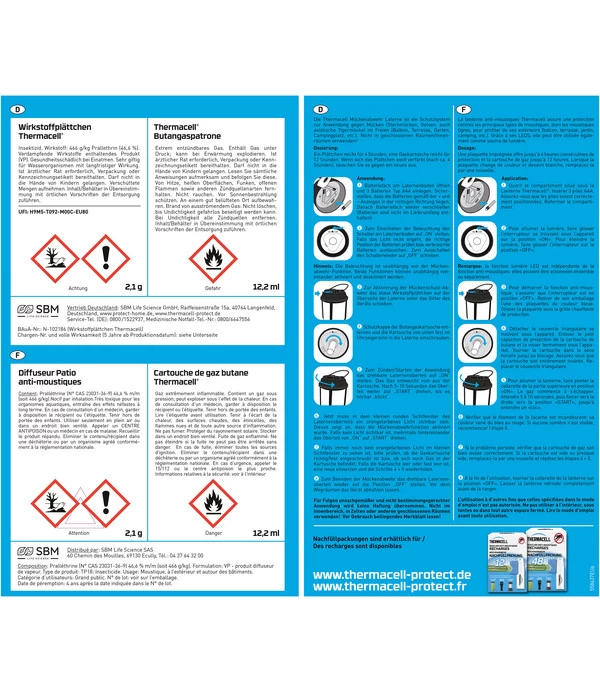 Thermacell Mückenabwehr Laterne 3 Thermacell Mückenabwehr Laterne – Bild 3