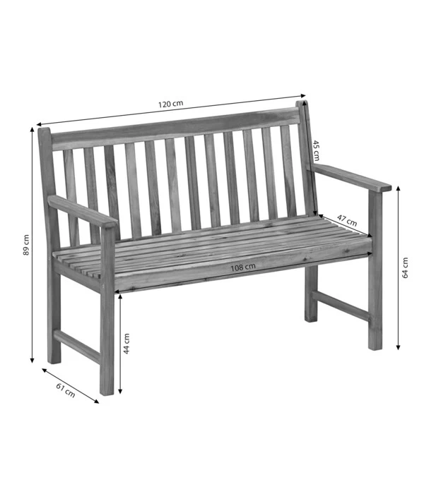 Dehner Bank Mykonos, 2-Sitzer 5 Dehner Bank Mykonos, 2-Sitzer – Bild 5