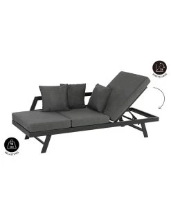 Dehner Funktionsliege Seattle -Garten & Außenbereich 4407318 WE IG 001 DehnerFunktionsliegeSeattle