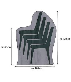 Dehner Abdeckhaube XL Für Stühle, 70x120x100 Cm, Grau 5 Dehner Abdeckhaube XL Für Stühle, 70x120x100 Cm, Grau -Garten & Außenbereich 4411013 WE BG 001 ADHFUERSTUEHLEXL