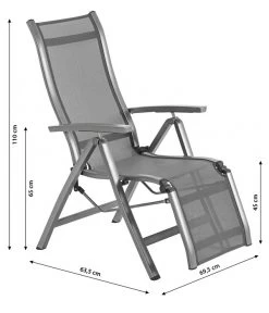 Dehner Relaxstuhl Chicago -Garten & Außenbereich 4422176 WE BG 001 Dehner Relaxstuhl Chicago